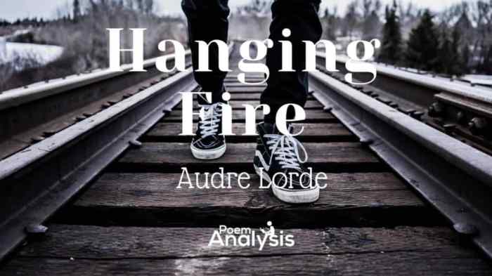 Hanging fire by audre lorde analysis