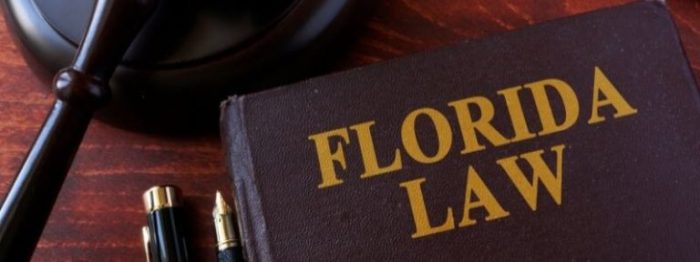 Florida's zero tolerance law is implemented administratively.