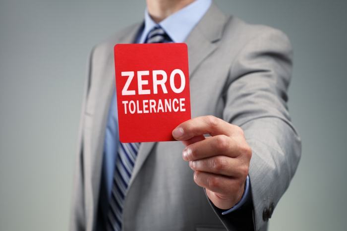 Zero tolerance fraud law approach dui offenders confidence increase trust lower customer does